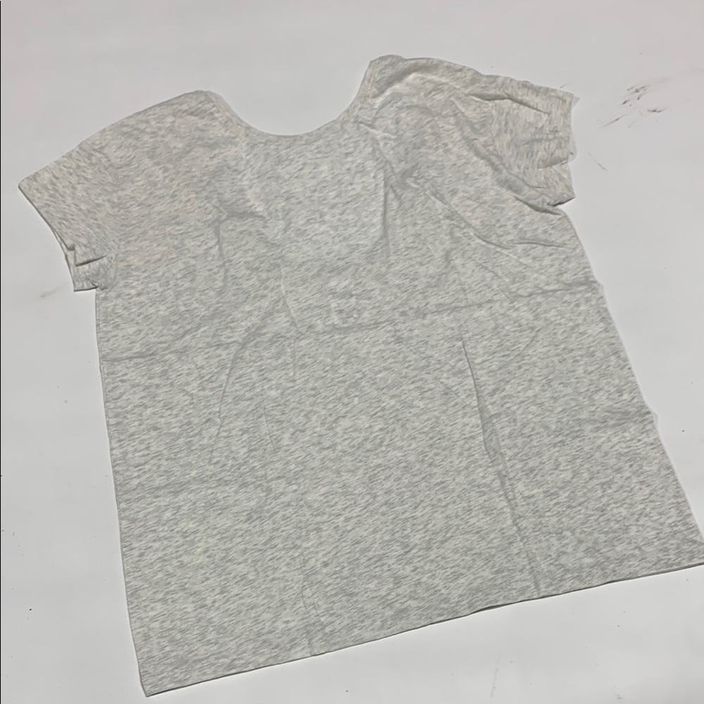 Victoria Sport - Light Gray T-Shirt with Scoop Back - 6017 - Picture 3 of 9